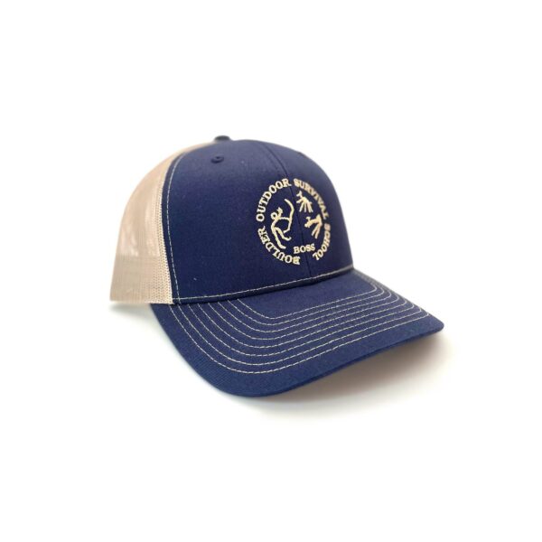 BOSS Trucker Hat - Navy