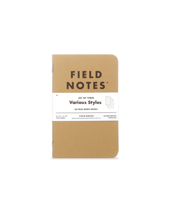 Field Notes: Kraft 3 Pack