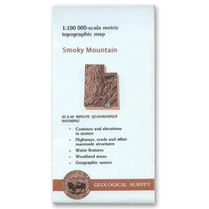 USGS Topo Map: Smoky Mountain 1:100,000
